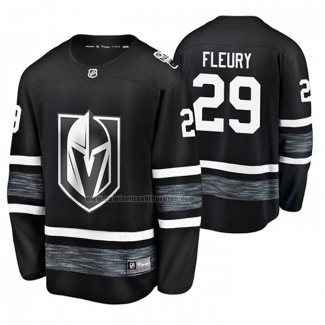 Camiseta Hockey 2019 All Star Vegas Golden Knights Marc Andre Fleury Negro