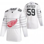 Camiseta Hockey 2020 All Star Detroit Red Wings Tyler Bertuzzi Autentico Blanco