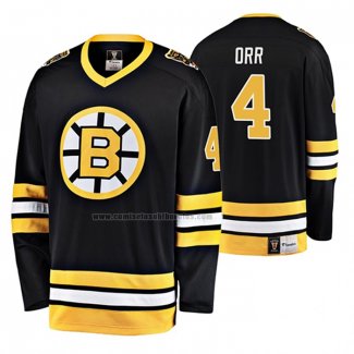 Camiseta Hockey Boston Bruins Bobby Orr 1962 Heritage Premier Breakaway Negro