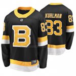 Camiseta Hockey Boston Bruins Karson Kuhlman Alterno Premier Breakaway Negro
