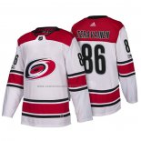 Camiseta Hockey Carolina Hurricanes Teuvo Teravainen New Season Team Road 2018 Blanco