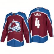 Camiseta Hockey Colorado Avalanche Tyson Barrie Primera Premier 2017-2018 Rojo