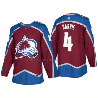 Camiseta Hockey Colorado Avalanche Tyson Barrie Primera Premier 2017-2018 Rojo