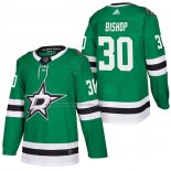 Camiseta Hockey Dallas Stars Ben Bishop Autentico Primera 2018 Verde