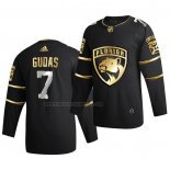 Camiseta Hockey Golden Edition Florida Panthers Radko Gudas Limited Autentico 2020-21 Negro