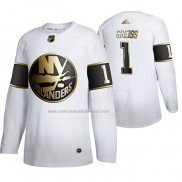 Camiseta Hockey Golden Edition New York Islanders Thomas Greiss Limited Blanco