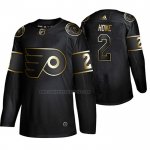 Camiseta Hockey Golden Edition Philadelphia Flyers Mark Howe Retired Jugador Autentico Negro Camiseta Hockey Golden Edition Philadelphia Flyers Mark Howe Retired Jugador Autentico Negro