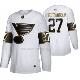 Camiseta Hockey Golden Edition St. Louis Blues Oskar Sundqvist Autentico Negro
