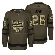 Camiseta Hockey Los Angeles Kings Nic Dowd Salute To Service Verde Militar