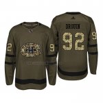 Camiseta Hockey Montreal Canadiens Jonathan Drouin 2018 Salute To Service Verde Militar