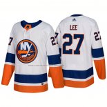 Camiseta Hockey New York Islanders Anders Lee New Outfitted 2018 Blanco