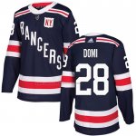 Camiseta Hockey New York Rangers Tie Domi 2018 Winter Classic Azul