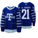 Camiseta Hockey Toronto Maple Leafs James Van Riemsdyk 1918 Arenas Throwback Azul