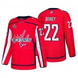 Camiseta Hockey Washington Capitals Madison Bowey Bound Patch Stanley Cup Final Rojo