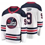 Camiseta Hockey Winnipeg Jets Andrew Copp Heritage Breakaway Blanco