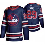 Camiseta Hockey Winnipeg Jets Patrik Laine Heritage Classic 2019-20 Azul