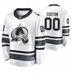 Camiseta Hockey 2019 All Star Colorado Avalanche Personalizada Blanco