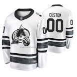 Camiseta Hockey 2019 All Star Colorado Avalanche Personalizada Blanco