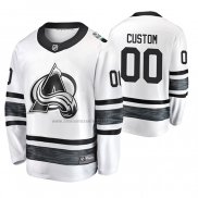 Camiseta Hockey 2019 All Star Colorado Avalanche Personalizada Blanco