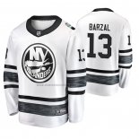 Camiseta Hockey 2019 All Star New York Islanders Mathew Barzal Blanco