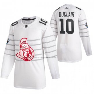 Camiseta Hockey 2020 All Star Ottawa Senators Anthony Duclair Autentico Blanco