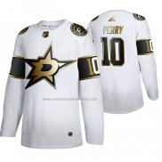 Camiseta Hockey Golden Edition Dallas Stars Corey Perry Limited Blanco