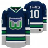 Camiseta Hockey Hartford Whalers Ron Francis Heritage Night Throwback Azul