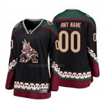 Camiseta Hockey Mujer Arizona Coyotes Personalizada Heritage Alterno Breakaway Negro