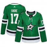 Camiseta Hockey Mujer Dallas Stars Devin Shore Adizero Jugador Primera Verde