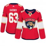 Camiseta Hockey Mujer Florida Panthers Evgenii Dadonov Autentico Jugador Rojo
