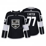 Camiseta Hockey Mujer Los Angeles Kings Jeff Carter Autentico Jugador Negro