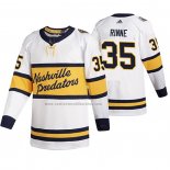 Camiseta Hockey Nashville Predators Pekka Rinne Breakaway Jugador Retro 2020 Winter Classic Blanco