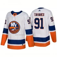 Camiseta Hockey New York Islanders John Tavares New Outfitted 2018 Blanco