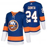 Camiseta Hockey New York Islanders Stephen Gionta Autentico Primera 2018 Azul