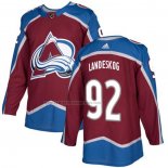 Camiseta Hockey Nino Colorado Avalanche Gabriel Landeskog Primera Autentico Rojo