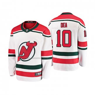 Camiseta Hockey Nino New Jersey Devils Jean Sebastien Dea Alterno Breakaway Blanco