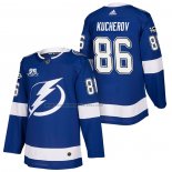 Camiseta Hockey Nino Tampa Bay Lightning Nikita Kucherov 2018 Autentico Primera Azul