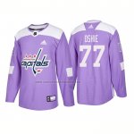 Camiseta Hockey Washington Capitals T.j. Oshie 2020 USA Flag Negro