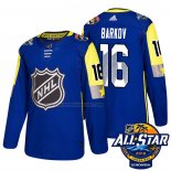 Camiseta Hockey 2018 All Star Florida Panthers Aleksander Barkov Autentico Azul