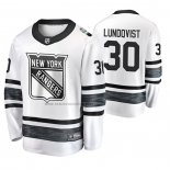 Camiseta Hockey 2019 All Star New York Rangers Henrik Lundqvist Blanco