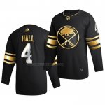 Camiseta Hockey Golden Edition Buffalo Sabres Taylor Hall Limited Autentico 2020-21 Negro