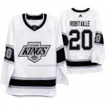 Camiseta Hockey Los Angeles Kings Luc Robitaille Heritage Throwback Blanco