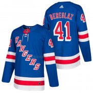 Camiseta Hockey New York Rangers Alexei Bereglazov Autentico Primera 2018 Azul