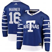 Camiseta Hockey Nino Toronto Maple Leafs Mitchell Marner Autentico 2018 Arenas Throwback Azul