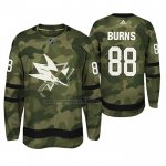 Camiseta Hockey Pittsburgh Penguins Brent Burns Armed Special Forces Autentico Jugador Camuflaje
