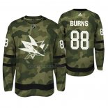 Camiseta Hockey Pittsburgh Penguins Brent Burns Armed Special Forces Autentico Jugador Camuflaje