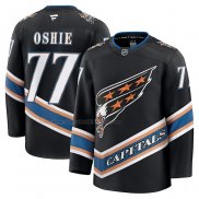 Camiseta Hockey Washington Capitals TJ Oshie Alterno 50th Anniversary Premier Breakaway Negro