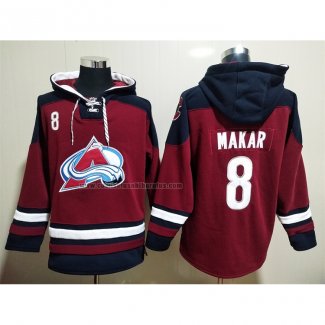Sudaderas con Capucha Colorado Avalanche Cale Makar Rojo