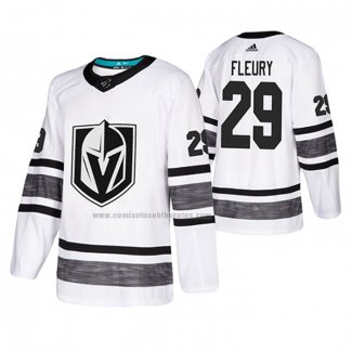 Camiseta Hockey 2019 All Star Vegas Golden Knights Marc Andre Fleury Blanco2