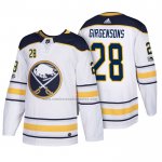 Camiseta Hockey Buffalo Sabres Zemgus Girgensons 2018 New Season Team Road Blanco